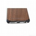 wood phone case solid phone protective cord back high quaility Iphone6/6P Walnut 4