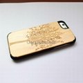wood phone case solid phone protective cord back high quaility Iphone6/6P Wisdom 4