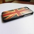 wood phone case solid phone protective cord back high quaility Iphone6/6P Flag 3