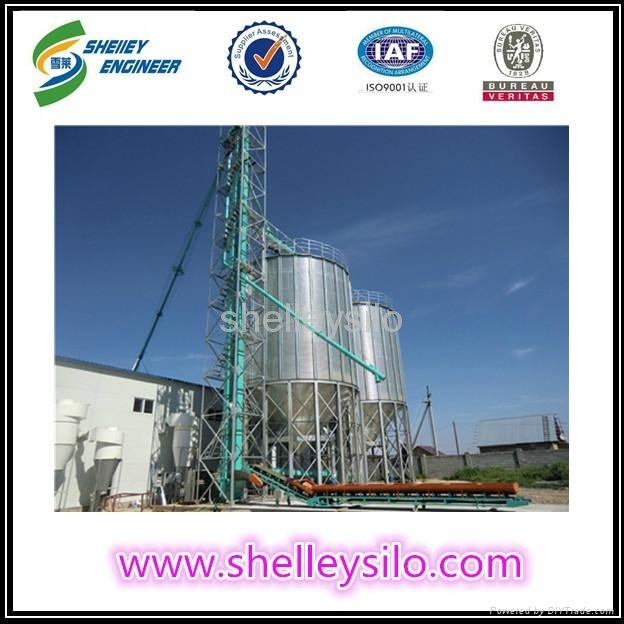 3 ton grain steel structure silos line 2