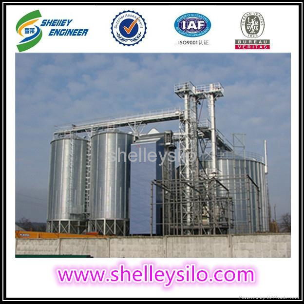 3 ton grain steel structure silos line 4