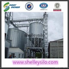 trailer silo wrap used for feed mill