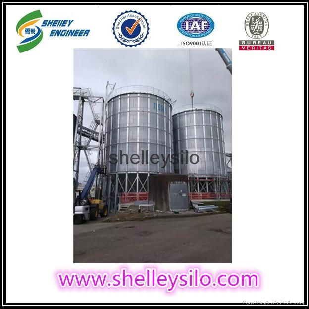 trailer silo wrap used for feed mill 2