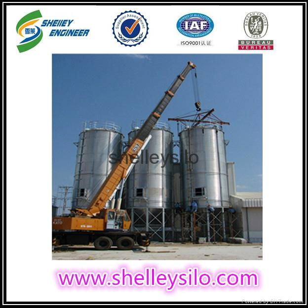 trailer silo wrap used for feed mill 4