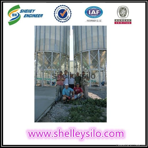 trailer silo wrap used for feed mill 5