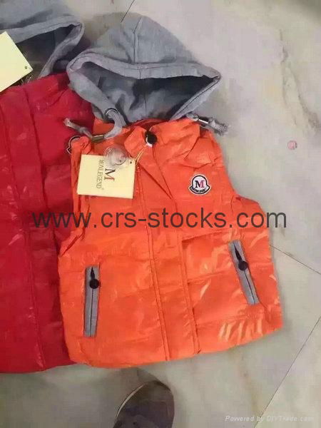 Boy and Girl's Down Vest-Wholesale Only 2