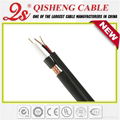 siamese cable rg59+2c rg59 with dc cable