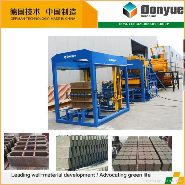 QT4-15C cement concrete automatic block making machine supply 2