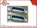 Hot Dip Galvanized Type C Conduit Body Rigid IMC Conduit NPT Thread 2-1/2" 3-1/2