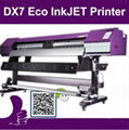 Eco solvent printing machine dx7/dx5