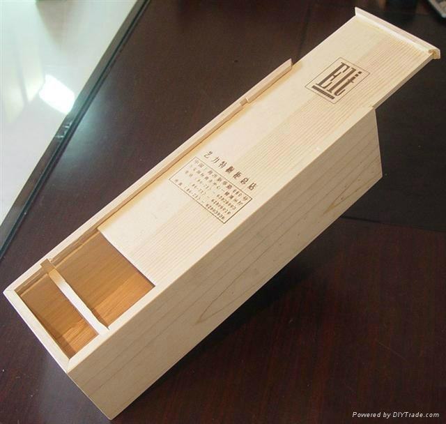 wood wine boxes for single bottle VERY CHEAP
