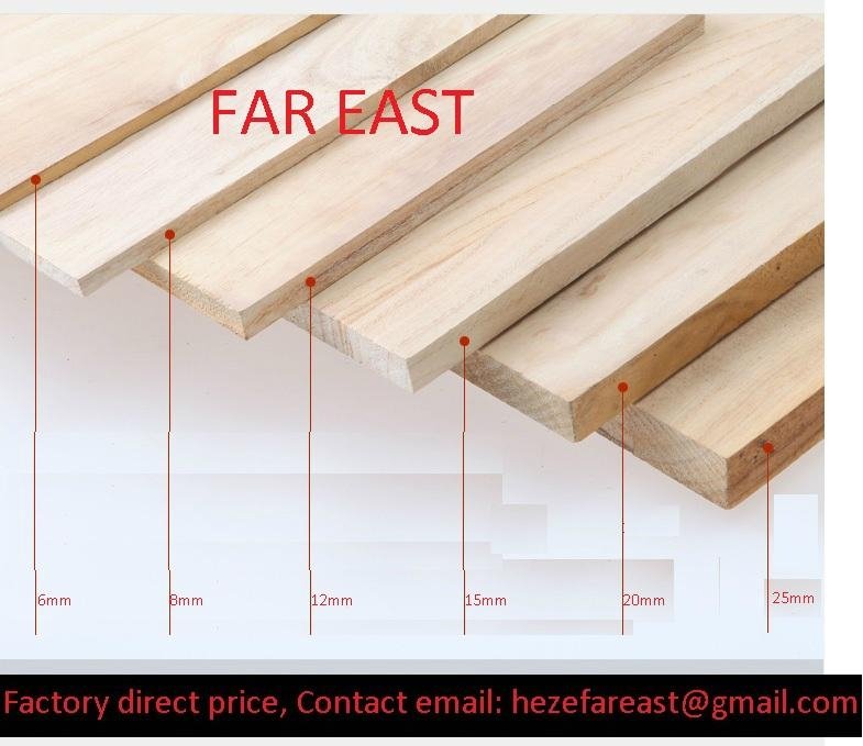 paulownia wood breakable board supplier from China 2