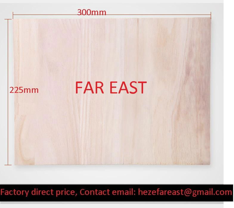 paulownia wood breakable board supplier from China 3