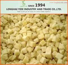 2015 crop LONGHAI YIDE frozen IQF diced potatoes