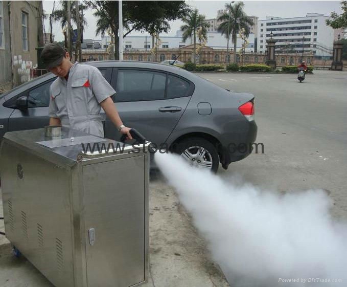YX-II-L gas fuel mobile steam car washing machine high efficiency 5