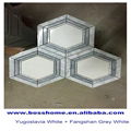 High quality pocelain Hexagon Mosaic Tile for sale