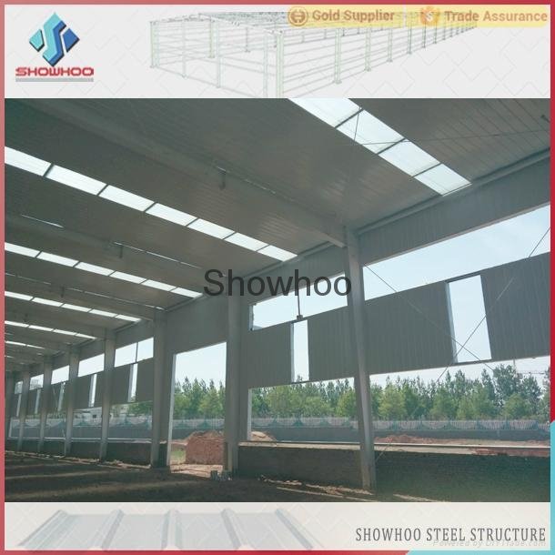 Professional prefabricated light steel structure shed design building for sale 5