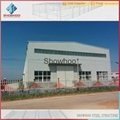 Easy install galvanized steel warehouse