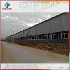 Low Cost Prefab light steel structure workshop factory plant building shed for s