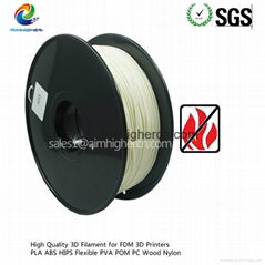 Flame Retardant 3D printer filament no bubble