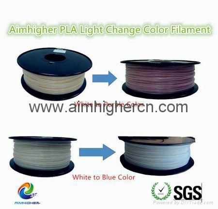 Aimhigher PLA light change 3d filament
