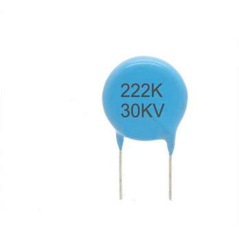 High Voltage Ceramic Disc Capacitors 222k 30kv