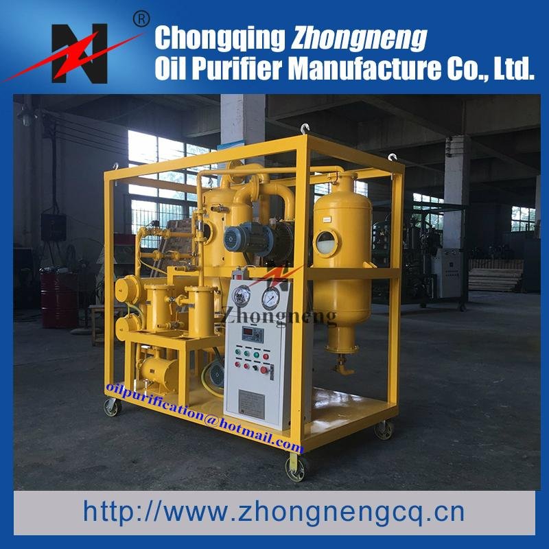 2016 New Double-Stage Vacuum Transformer Oil Purifying Equipment 3