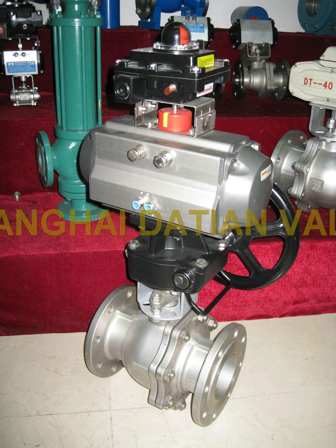 Cast Steel Floating Ball Valve 3