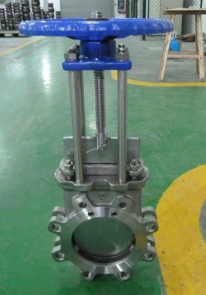 Wafer type Knife Edge Gate Valve 2