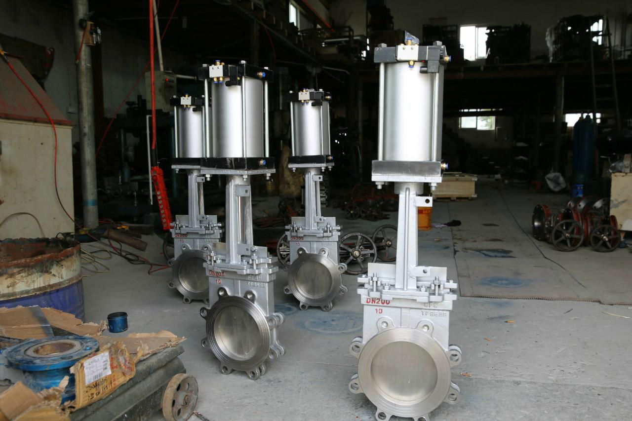 Wafer type Knife Edge Gate Valve 3