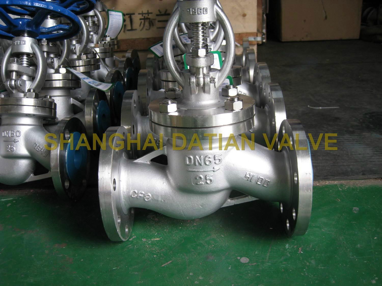 API Standard Cast Steel Globe Valve 2