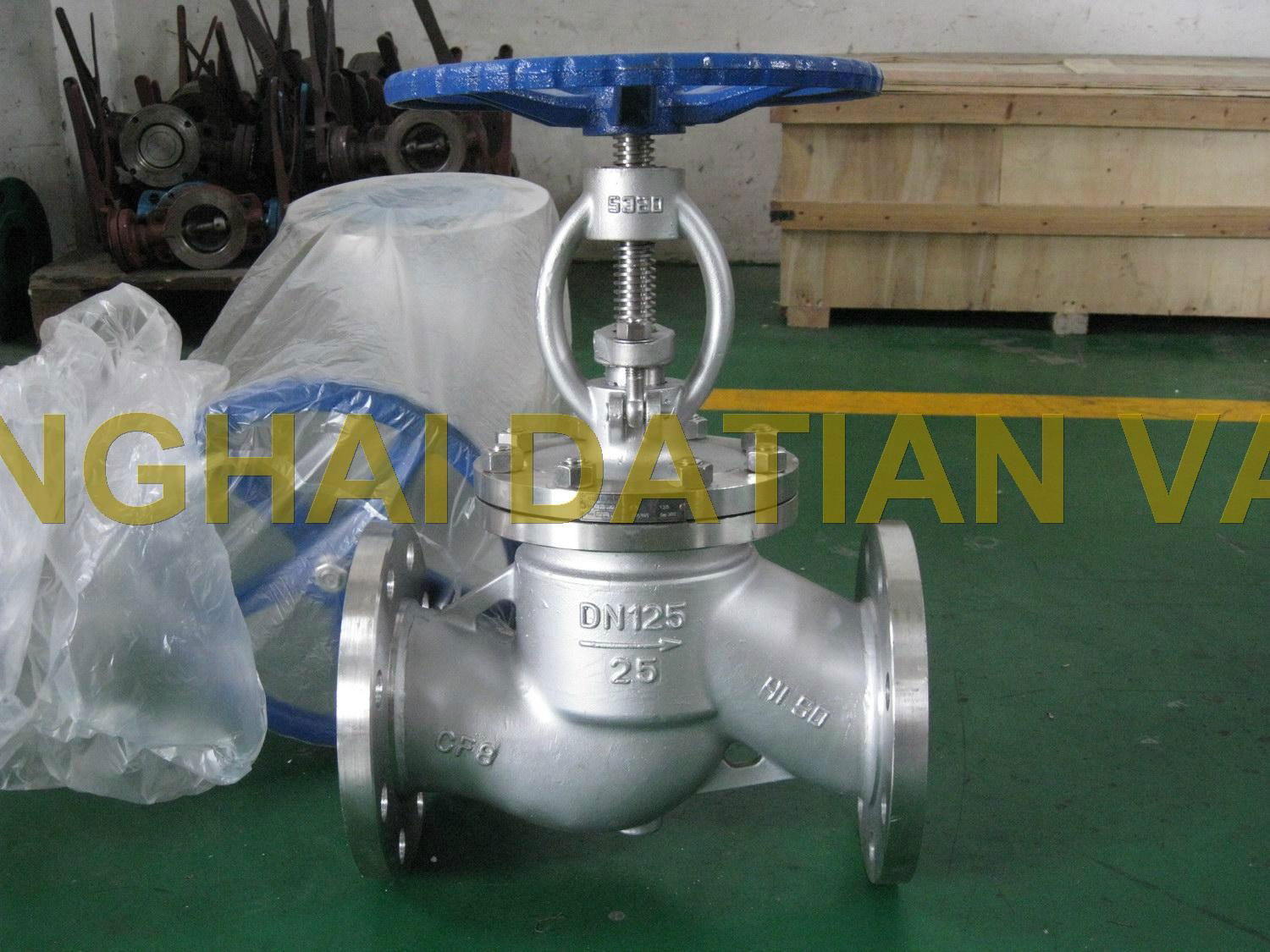 API Standard Cast Steel Globe Valve 3