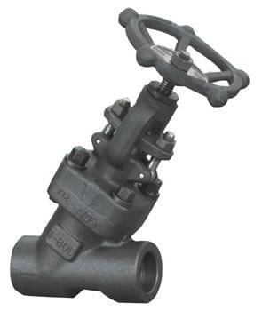 Forged Double Flanged Threaded Welded Globe Valve 2