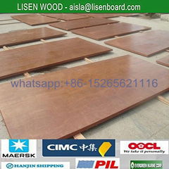 28mm Keruing marine container plywood floor board 