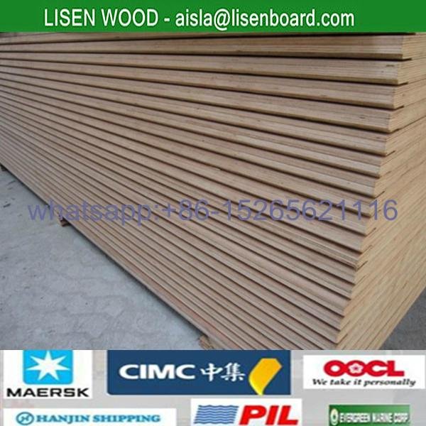 28mm Keruing marine container plywood floor board  3