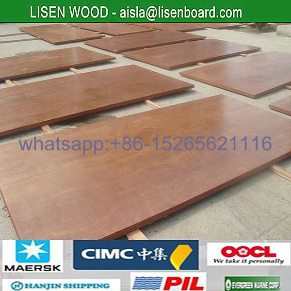 28mm Container Flooring Plywood waterproof wbp , IICL ISO grade 28mm plywood 3