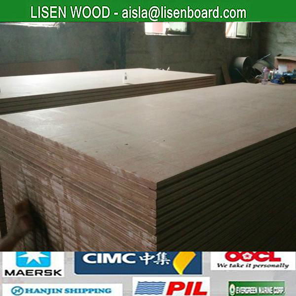 28mm Container Flooring Plywood waterproof wbp , IICL ISO grade 28mm plywood 4