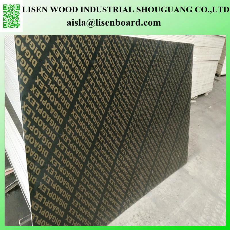 18mm Concrete Formwork Film Faced Plywood for Shuttering  4