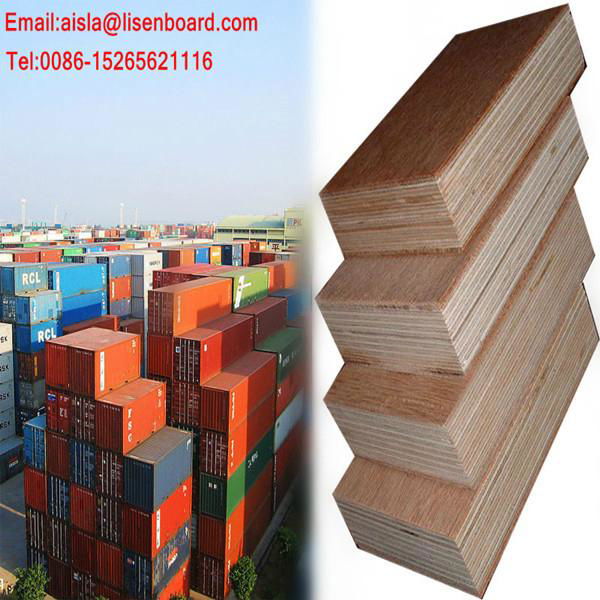 19ply 28mm container flooring plywood floorboard 2