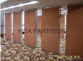 Hotel and Restaurant Movable Partition Wall Melamine Partition Wall 1