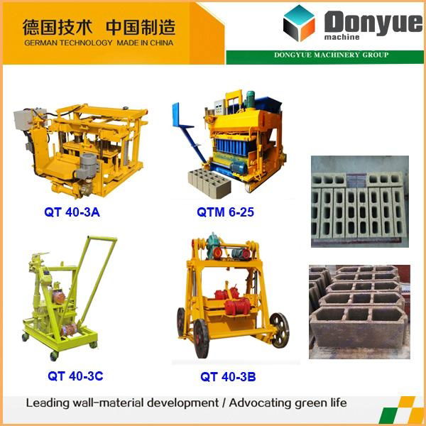 moving block making machine produce hollow block  3