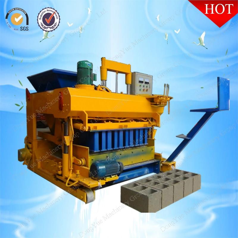 moving block making machine produce hollow block  4