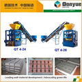 Manufacturing machine in china brick QT4-24 small concrete brick making machine 