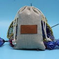 Yuanjie wholesale jute jewelry pouch with drawstring  2