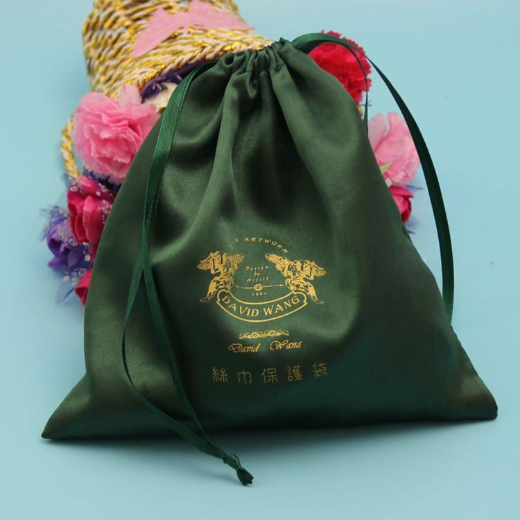 colorful satin dust bag for handbag wholesale 