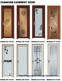 wooden color   inward Opening Aluminum Casement Door 3