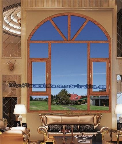 100 conjoined  Good Quality and Reasonable Price Aluminum Double Glass Window 5