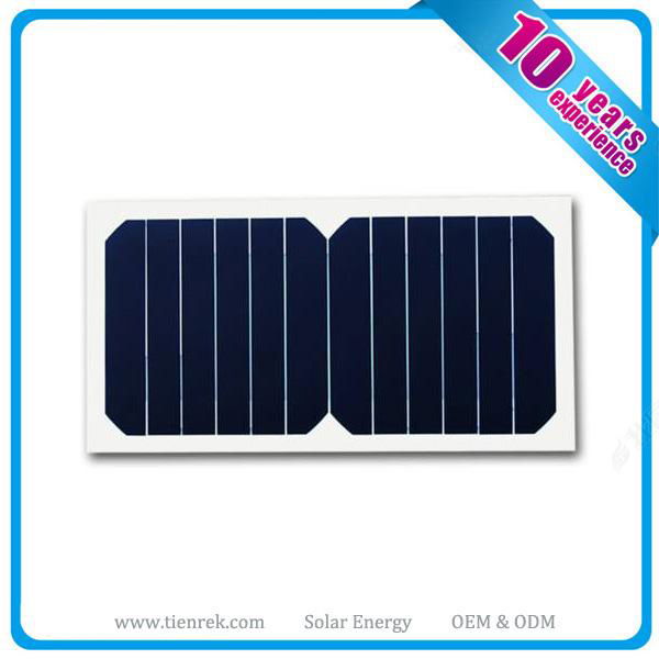 Small Size Flexible Sunpower Solar Panel 6.5W