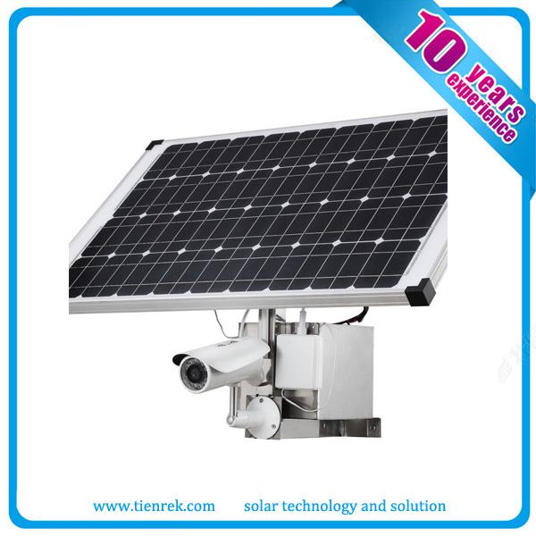 Solar Powered 4G WiFi CCTV Camera Monitoring Security System