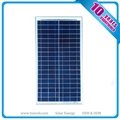 Small Poly Solar Panel 30WP for 12V Solar Battery Charger